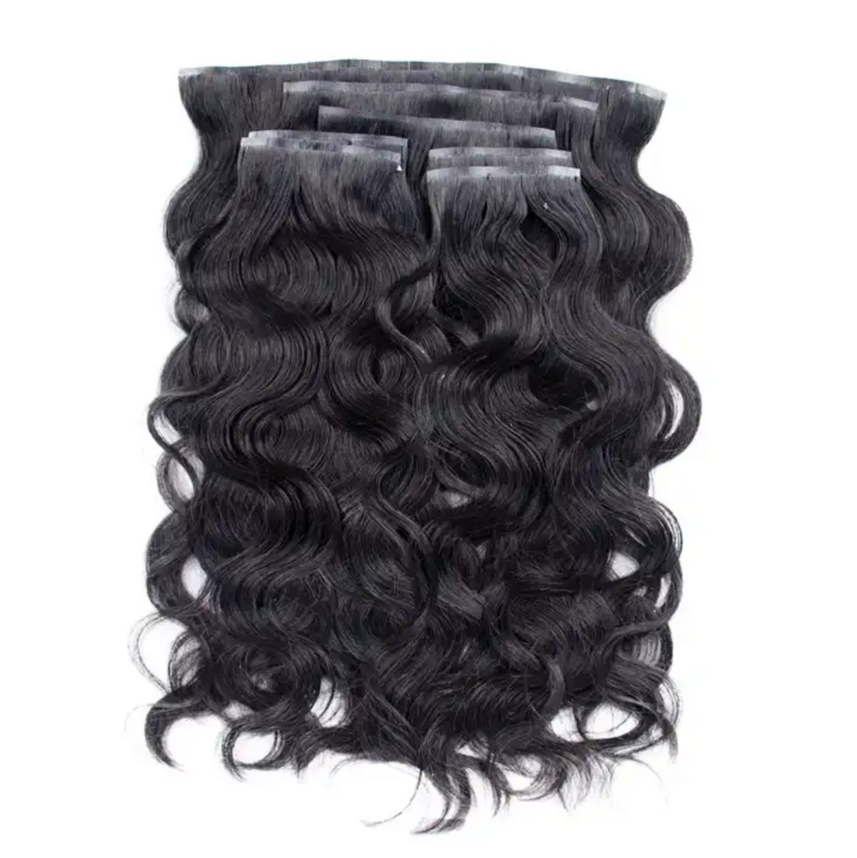 Acai Vietnamese Body Wave Seamless Clip Ins | Hypoallergenic - Allergy Friendly - Naturally Free