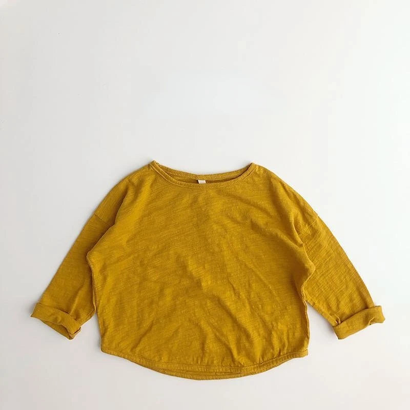 Citrus Grove Long Sleeve Organic Cotton Baby Shirt | Hypoallergenic - Allergy Friendly - Naturally Free