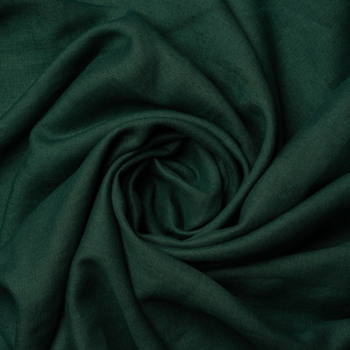 MENIQUE 100% Linen Womens Dress Eliana Dark Green