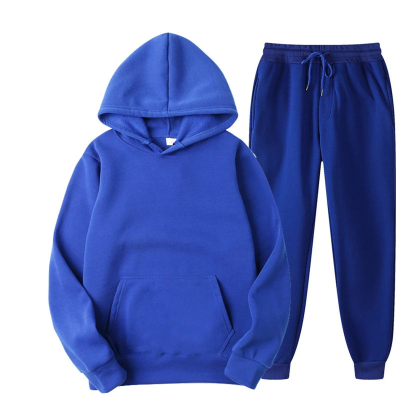 Emerald Forest 2 Pcs Fleece 100% Cotton Hoodie & Pants Set | Hypoallergenic - Allergy Friendly - Naturally Free