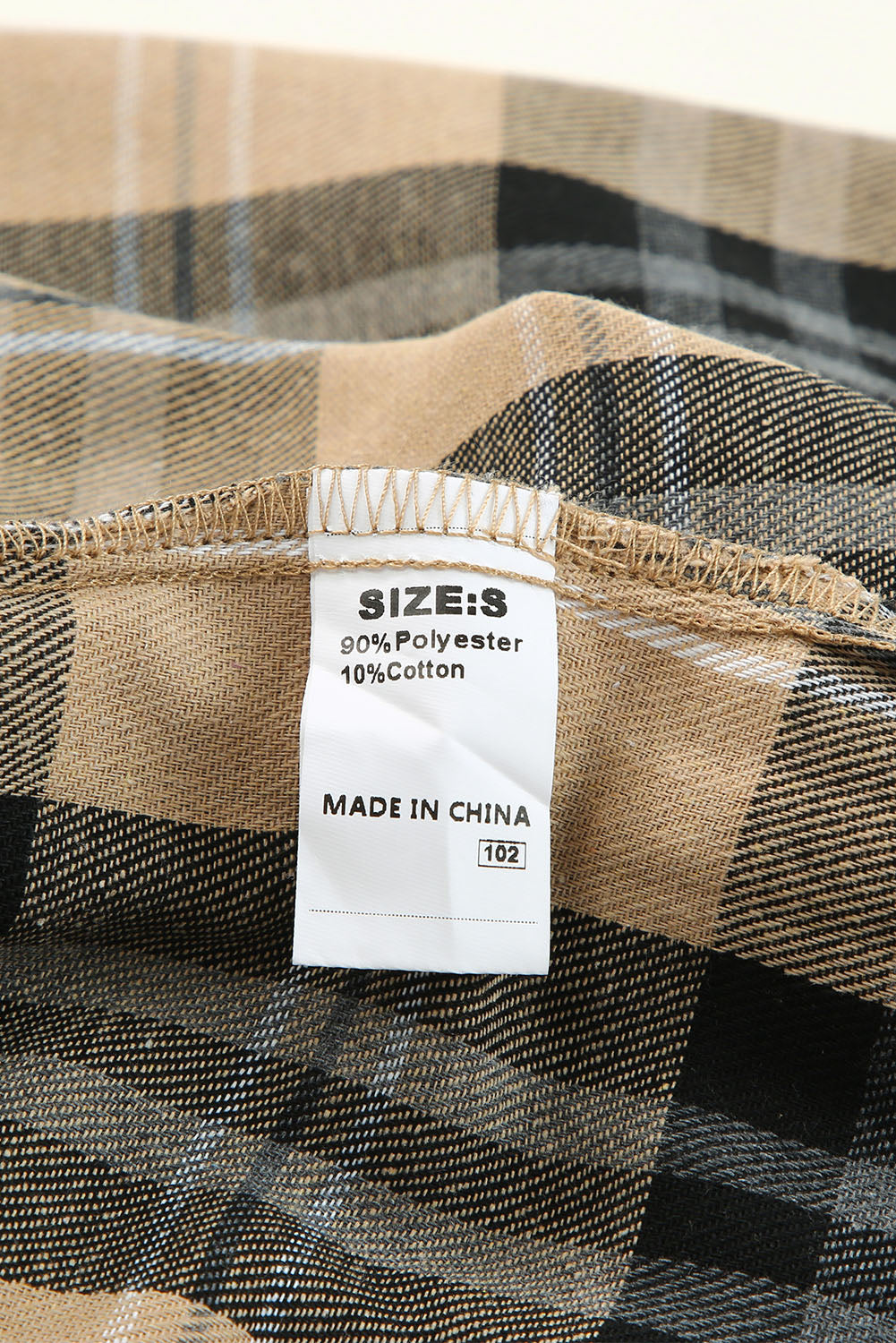 Fall Zest 100% Cotton Plaid Shirt | Hypoallergenic - Allergy Friendly - Naturally Free
