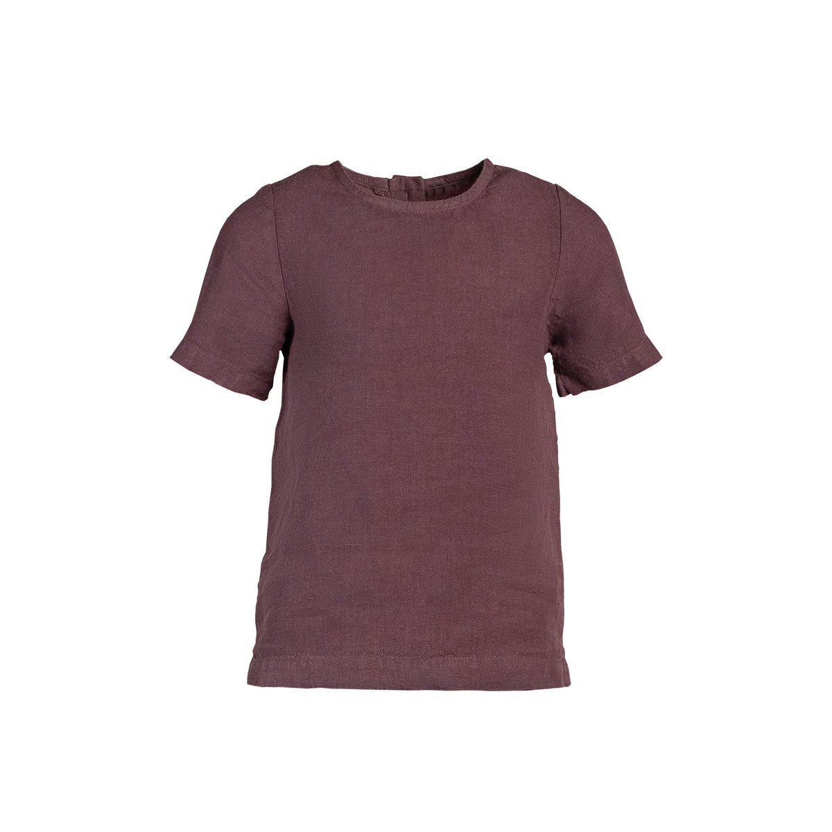 MENIQUE 100% Linen T-Shirt Top Emma