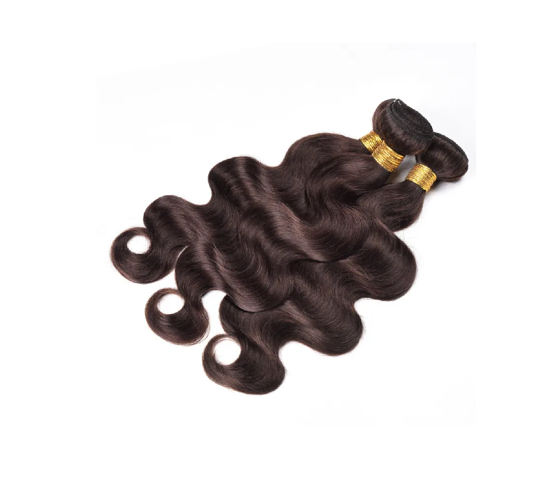 Ocean Brazilian Body Wave #2 Brown Hair Bundles | Hypoallergenic - Allergy Friendly - Naturally Free