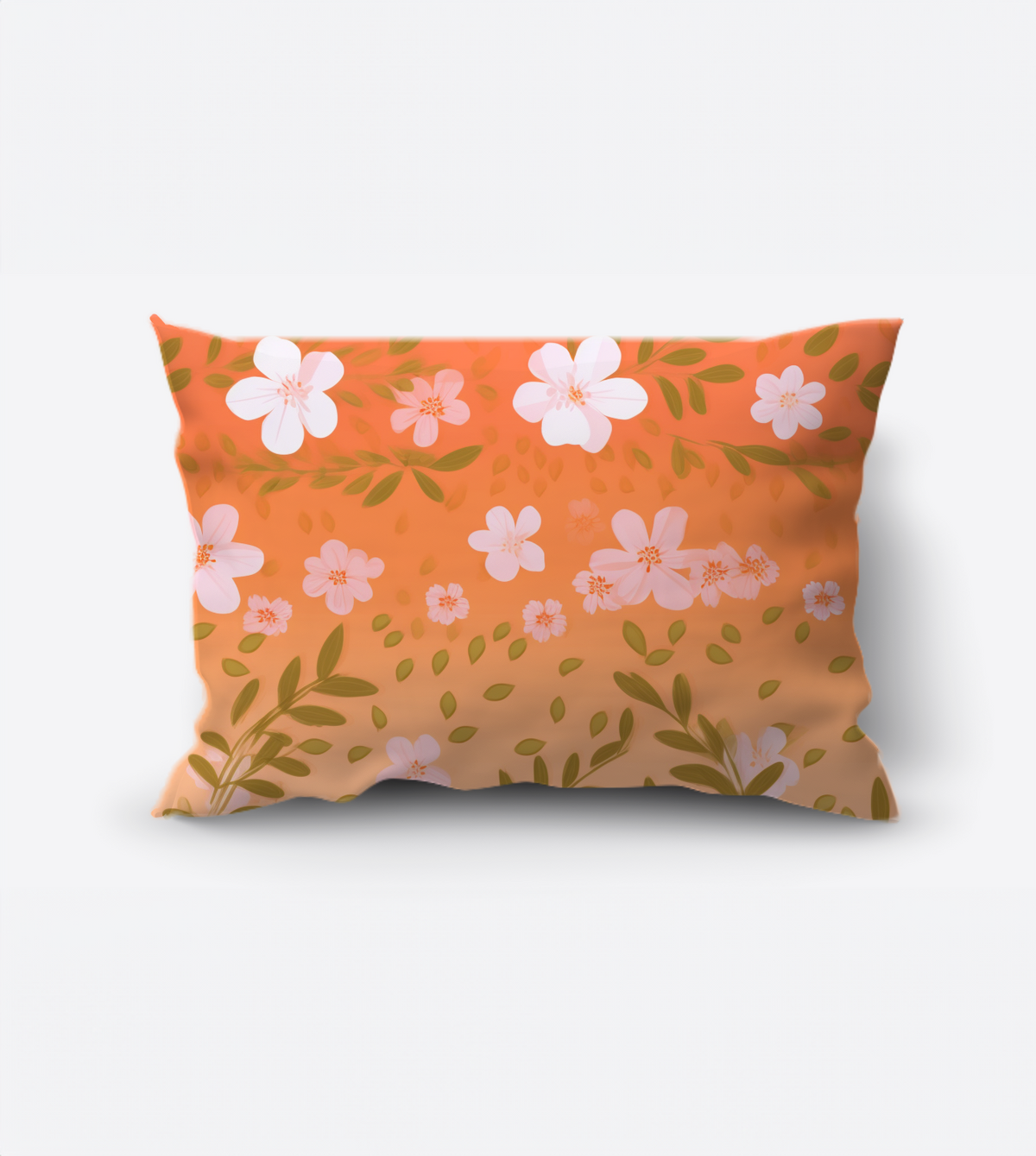 Peach Floral Blossom Pillowcase | Hypoallergenic - Allergy Friendly - Naturally Free