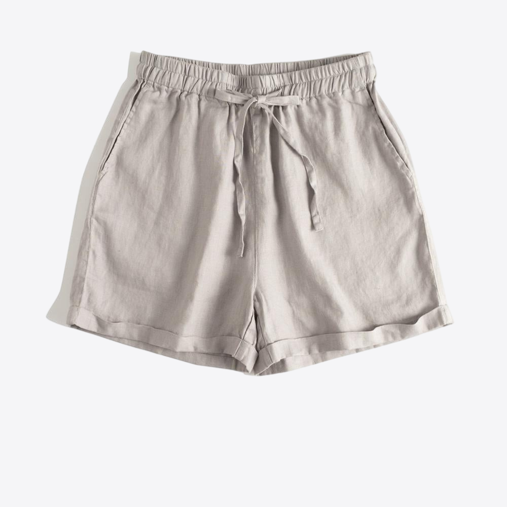 Pear Orchid Women's 100% Linen Shorts | Hypoallergenic - Allergy Friendly - Naturally Free
