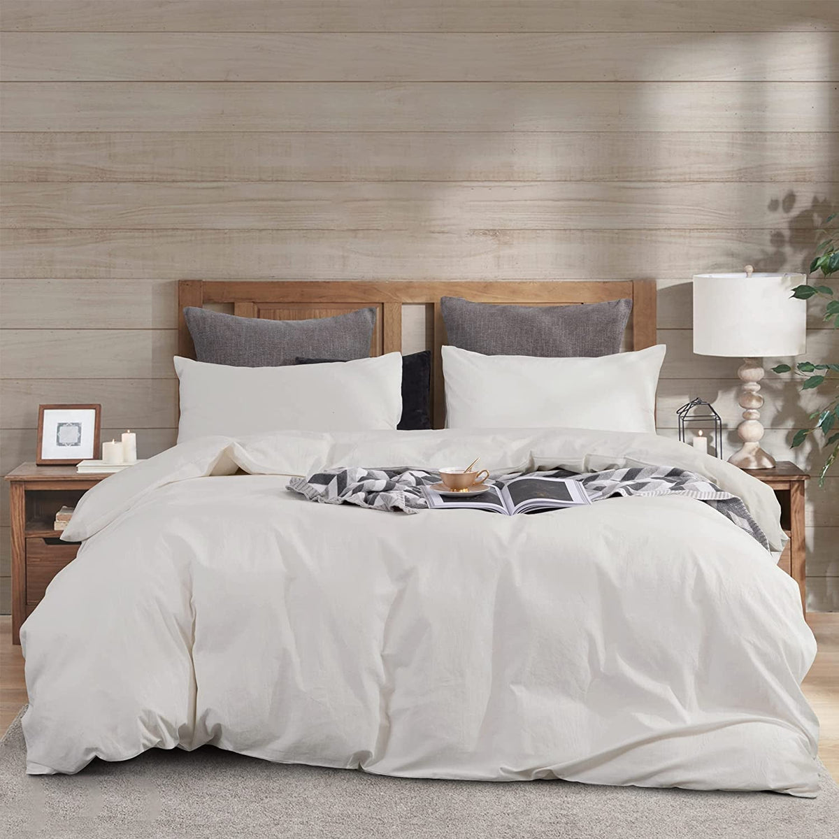 Tranquil Horizon Organic Cotton Bed Set | Hypoallergenic - Allergy Friendly - Naturally Free