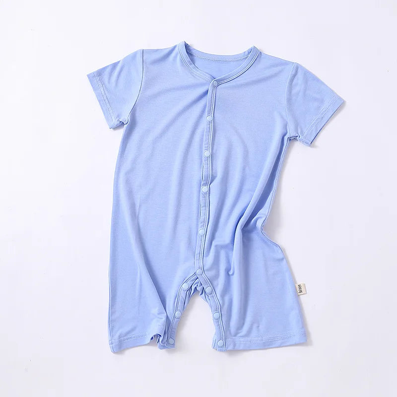 Violet Pastel Modal Baby Romper | Hypoallergenic - Allergy Friendly - Naturally Free