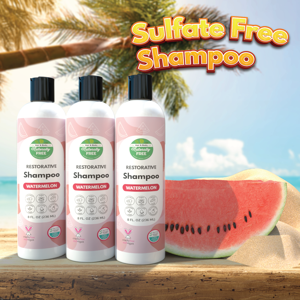 Watermelon Restorative Shampoo | Hypoallergenic - Allergy Friendly - Naturally Free