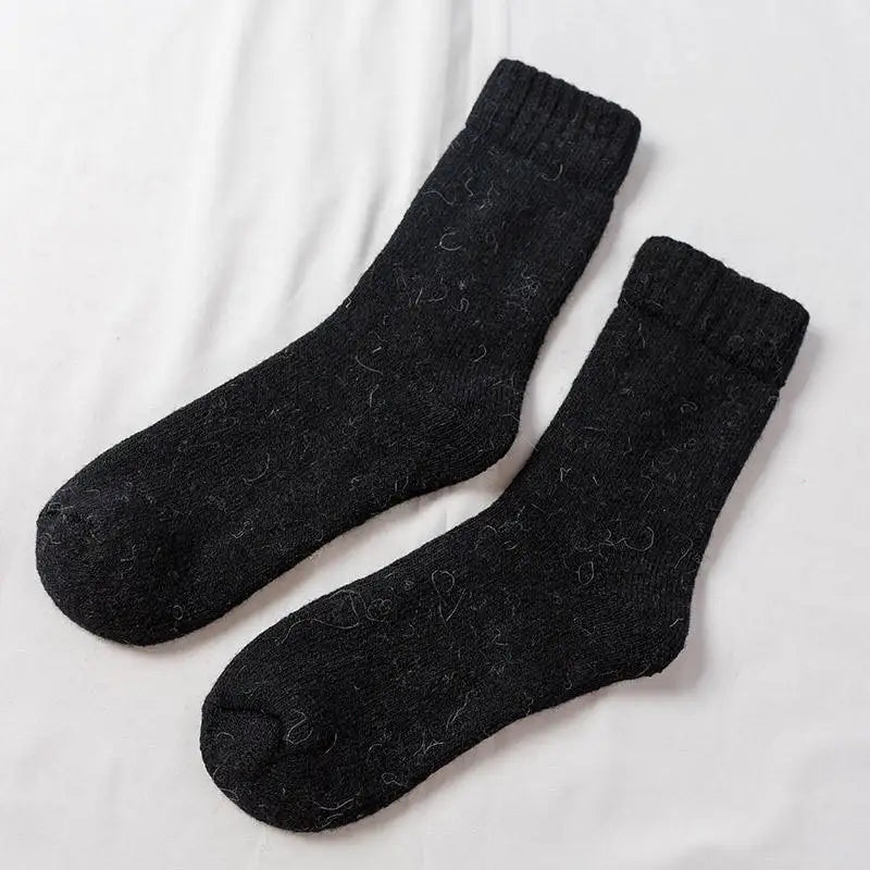 White Nectarine Fleece 100% Wool Socks | Hypoallergenic - Allergy Friendly - Naturally Free