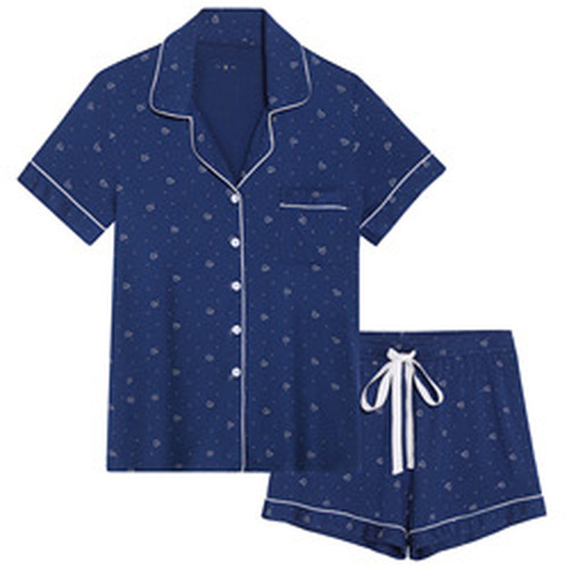 Wildberry Hues Organic Cotton Pajamas Short Set | Hypoallergenic - Allergy Friendly - Naturally Free