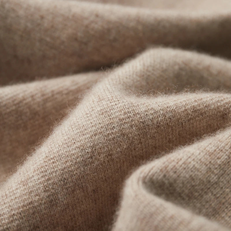 Winter Desert Knit 100% Merino Wool Mens Jacket | Hypoallergenic - Allergy Friendly - Naturally Free