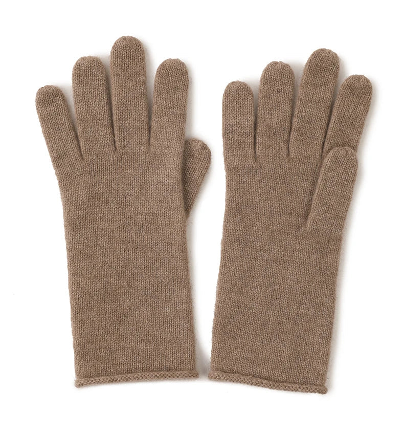 Winter's Warmth Knit 100% Cashmere Womens Gloves | Hypoallergenic - Allergy Friendly - Naturally Free