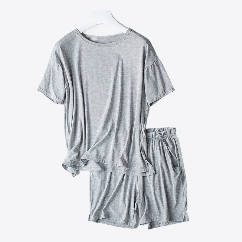 Java Apples Short Sleeve & Shorts Viscose Womens Pajama Set