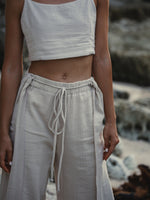 THE HAND LOOM June 100% Organic Cotton Womens Pants - Oatmeal