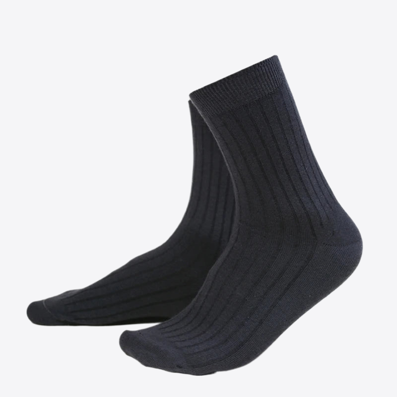 Warm Cozy 5Pcs 100% Cotton Mens Socks