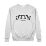 Cotton Logo 100% Organic Cotton Graphic Sweatshirt