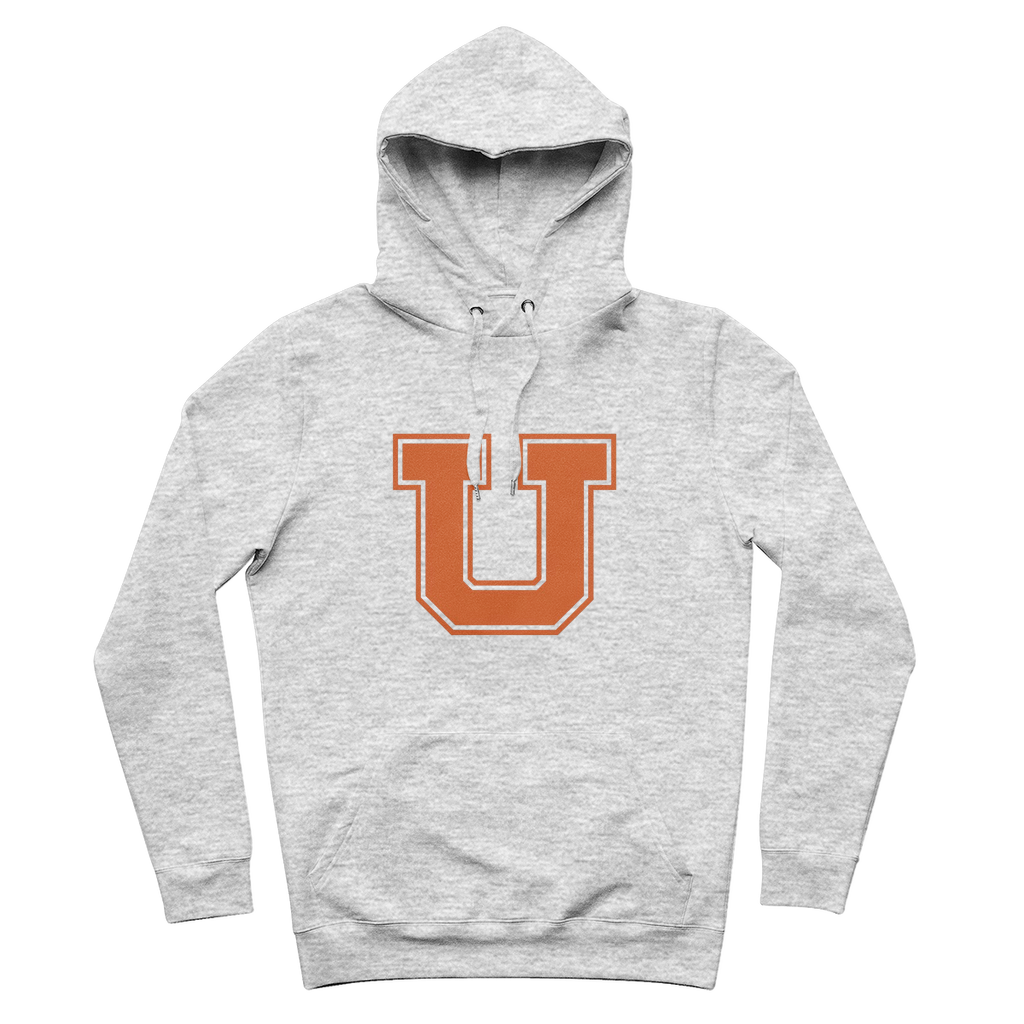 University U logo 100% Organic Cotton Graphic Hoodie