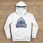 Future Is Right Now 100% Organic Cotton Graphic Hoodie