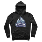 Future Is Right Now 100% Organic Cotton Graphic Hoodie