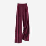 Purple Plum Silk Womens Pants