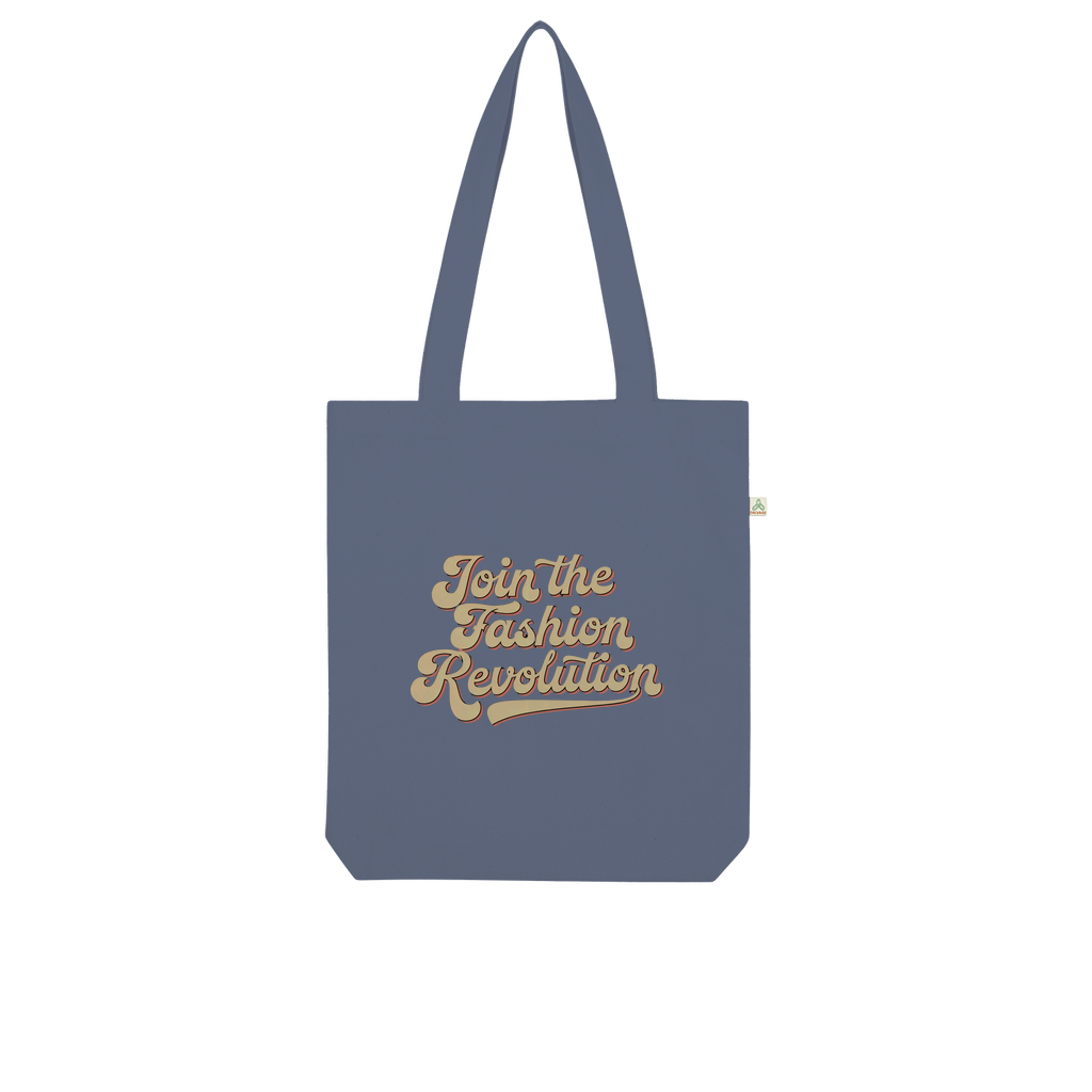 Join The Revolution 100% Organic Cotton Womens Graphic Tote Bag