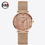 Opulent Gold Hannah Martin Quartz Stainless Steel Womens Watch