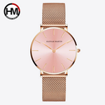 Opulent Gold Hannah Martin Quartz Stainless Steel Womens Watch