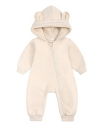 Snow Cloud Bear Cotton Baby Jumpsuit