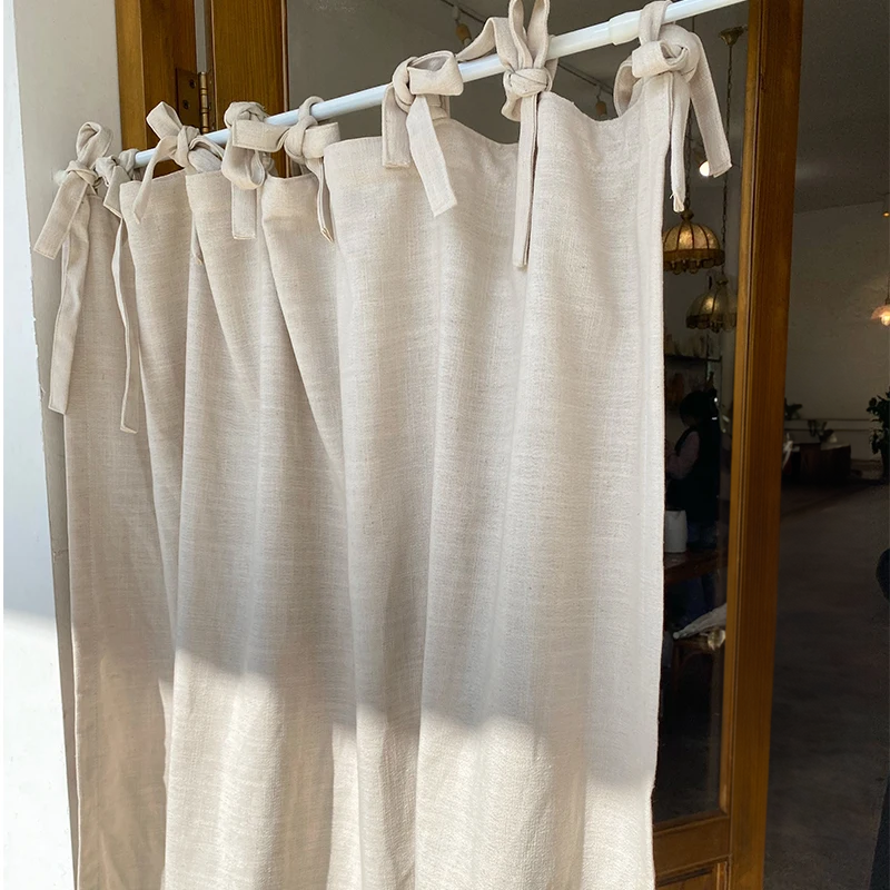 Natural Elements Cotton Linen Curtains