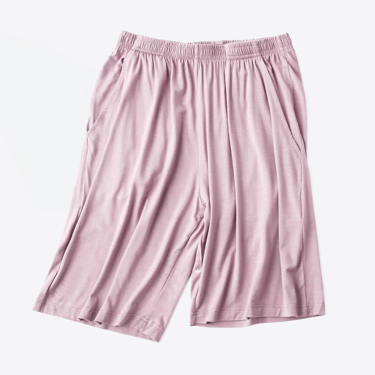 Pink Fig Viscose Womens Lounge Shorts