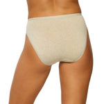 FELINA Stretch Hi Cut Organic Cotton Womens Panties