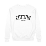 Cotton Logo 100% Organic Cotton Graphic Sweatshirt