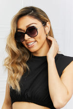 Onyx Pearl Full Rim Womens Sunglasses