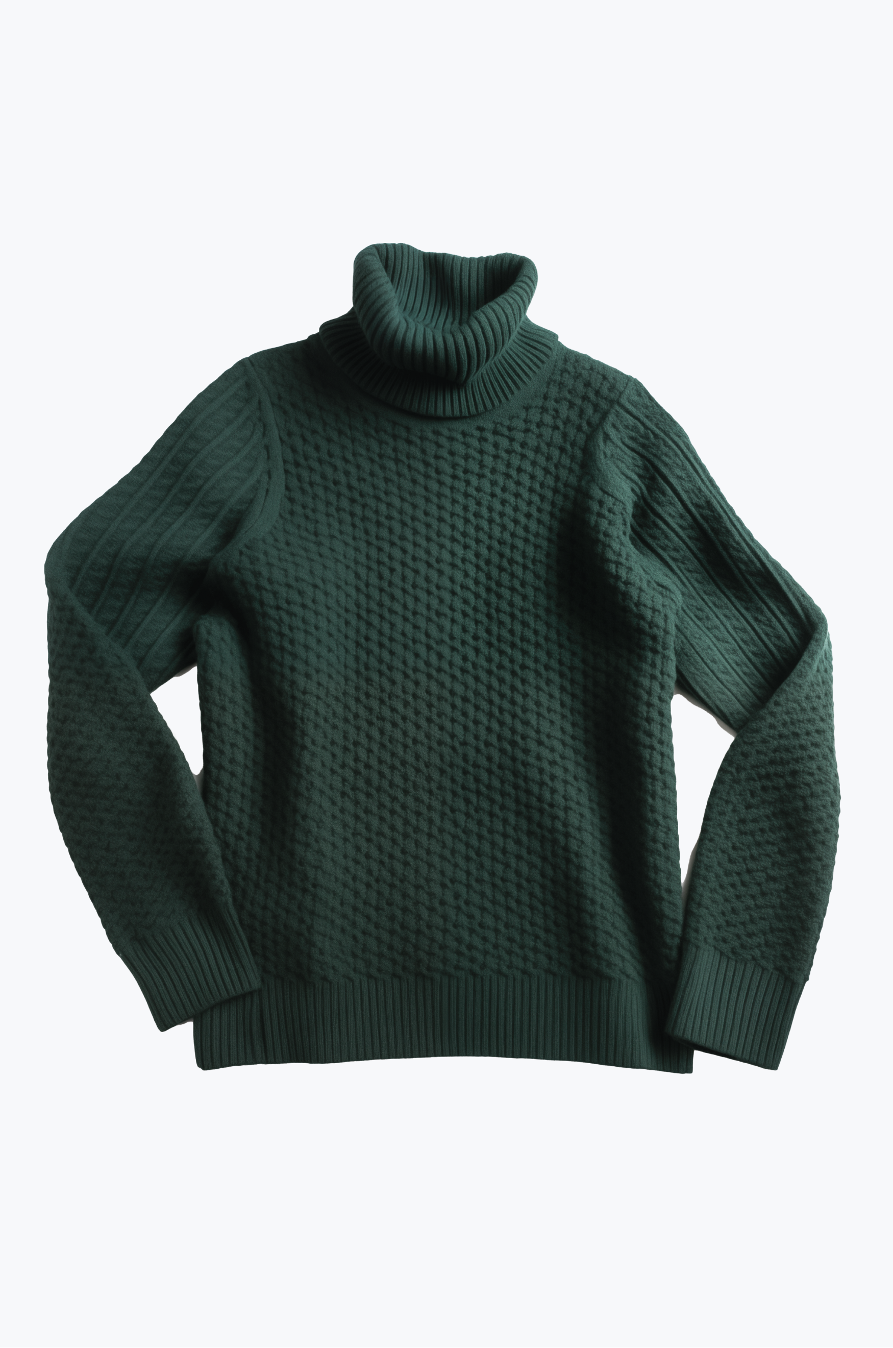 Pine Forest 100% Wool Pullover Sweater