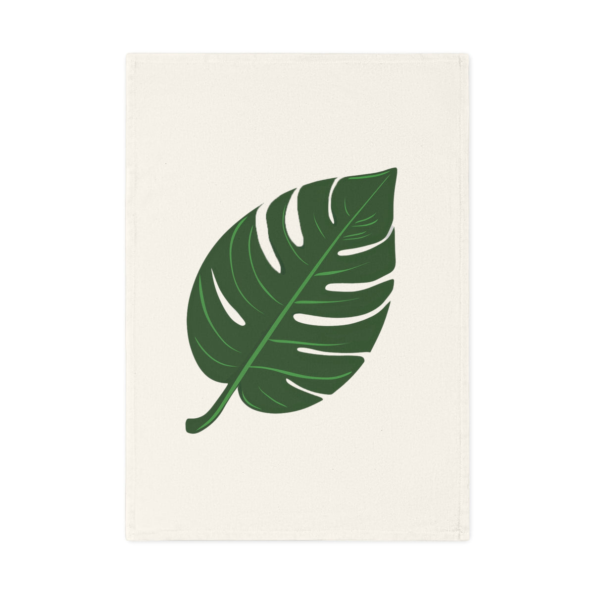 Green Leaf 100% Organic Cotton Tea Towel