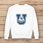 University Logo 100% Organic Cotton Graphic Sweatshirt