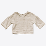 Peony Meadow Long Sleeve Organic Cotton Baby Top