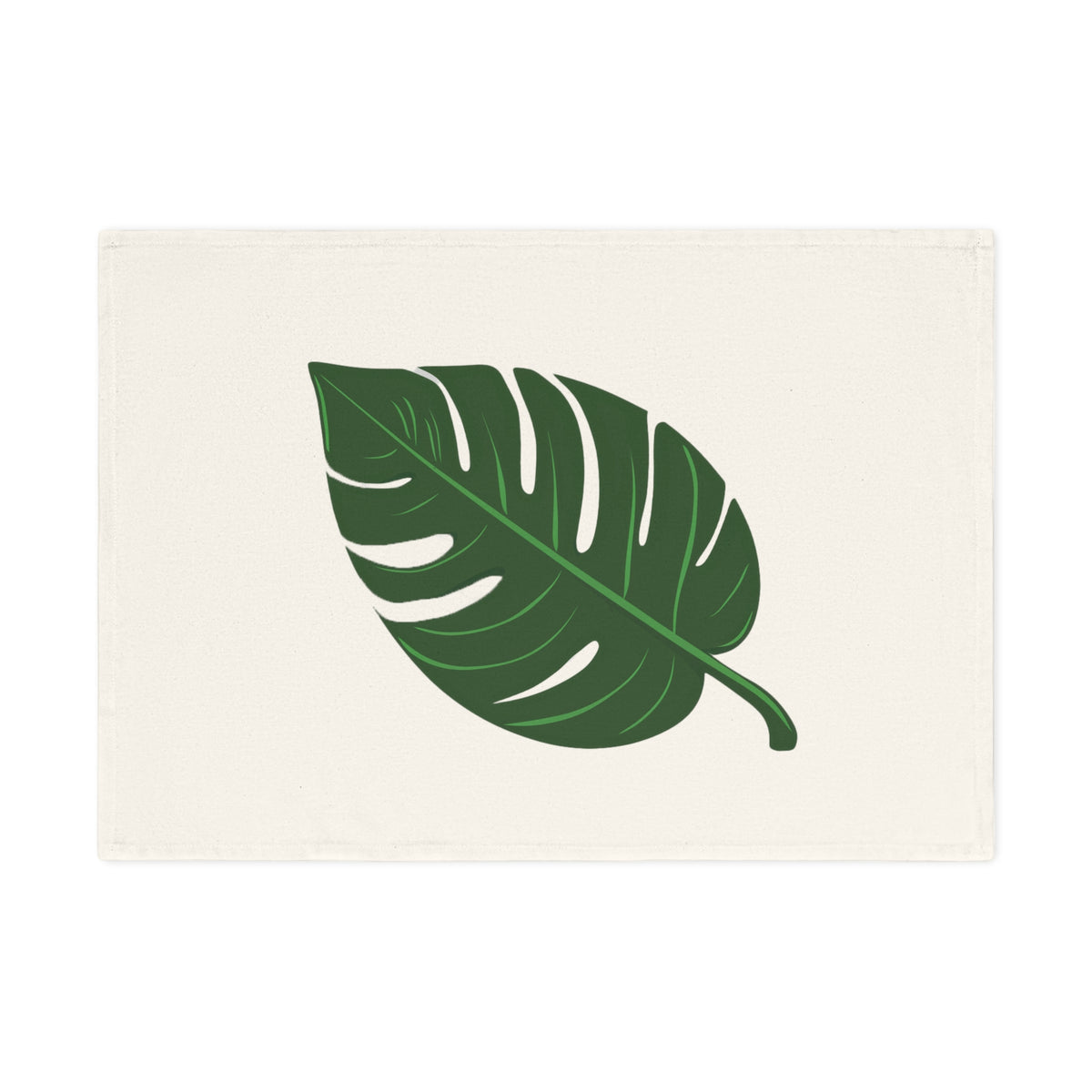 Green Leaf 100% Organic Cotton Tea Towel