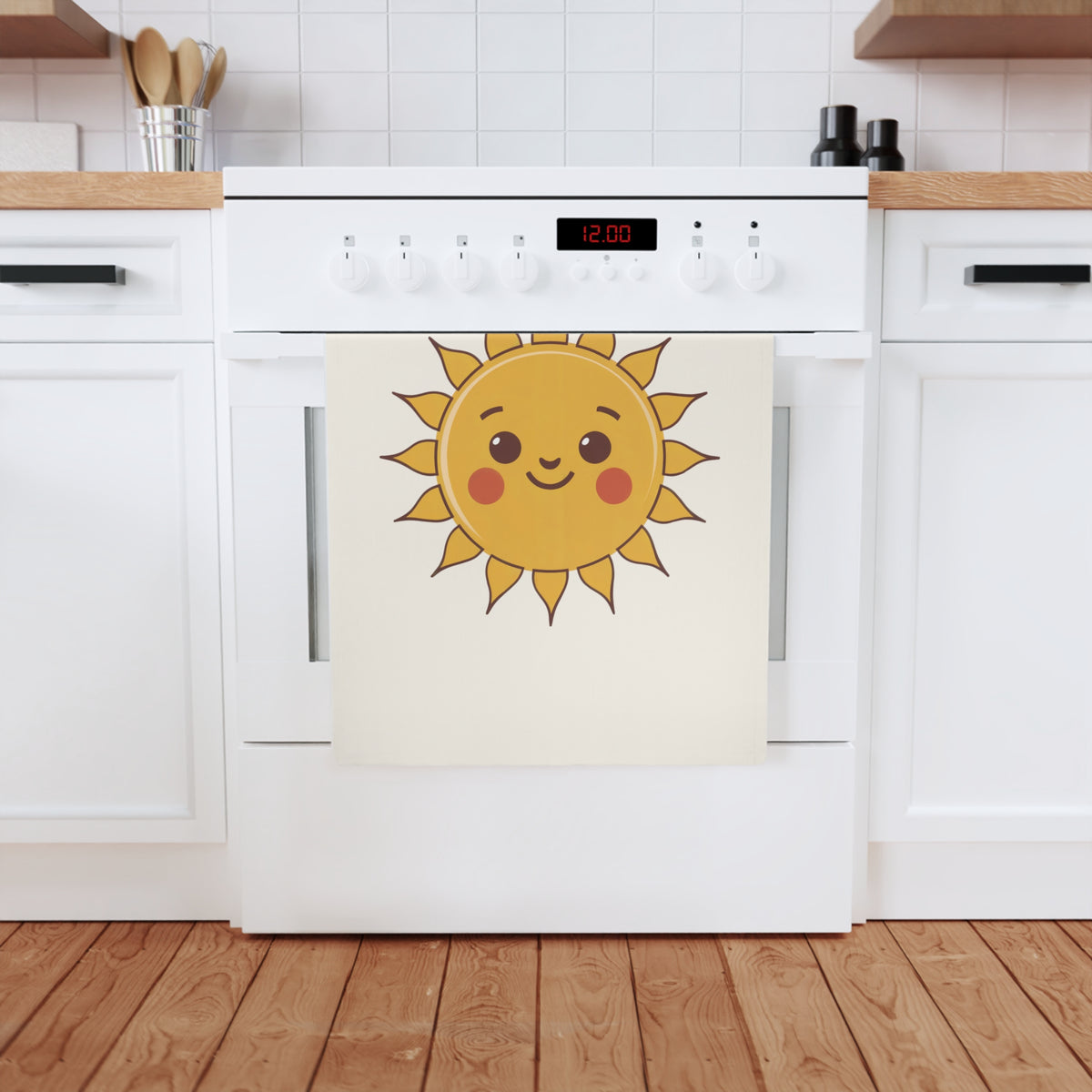 Sun 100% Organic Cotton Tea Towel