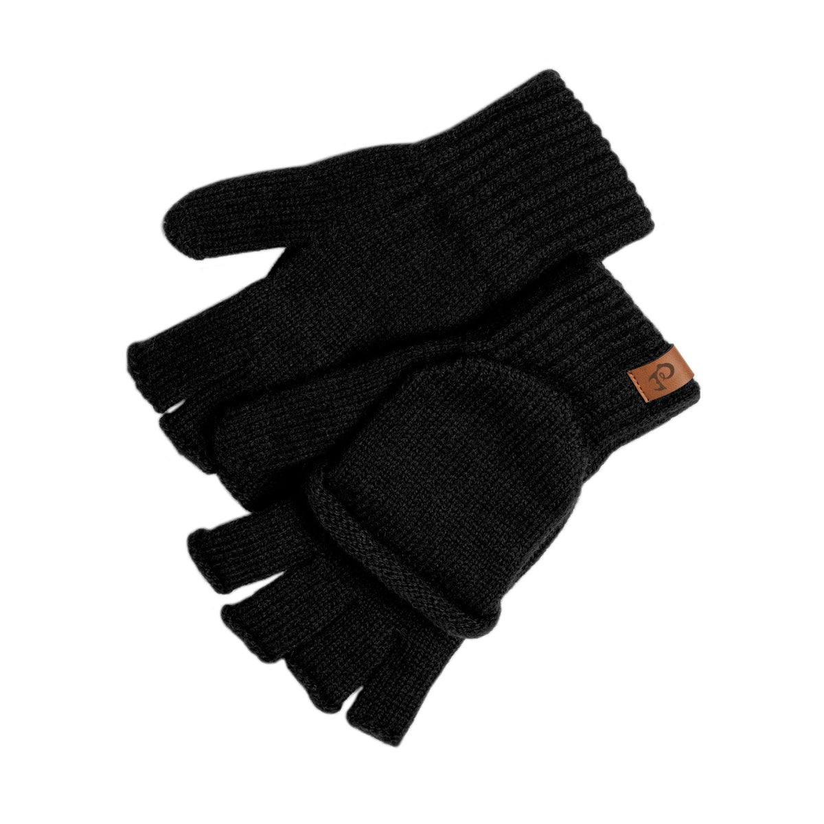 MENIQUE Knit Convertible Gloves Merino