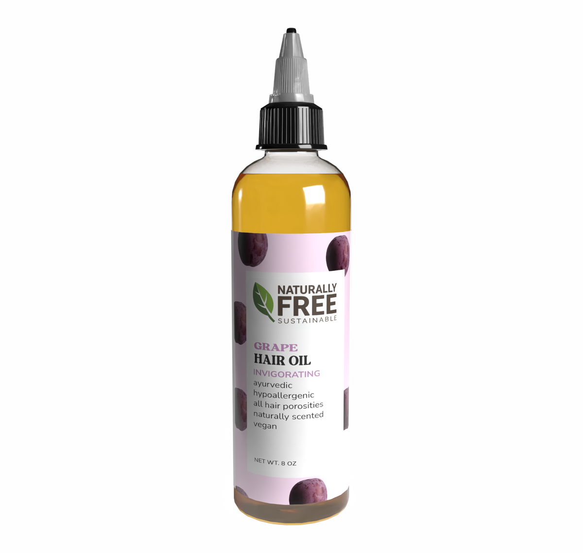 Grape + Mint Hair & Scalp Stimulating Growth Oil