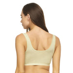 FELINA Stretch 100% Organic Cotton Womens Bra