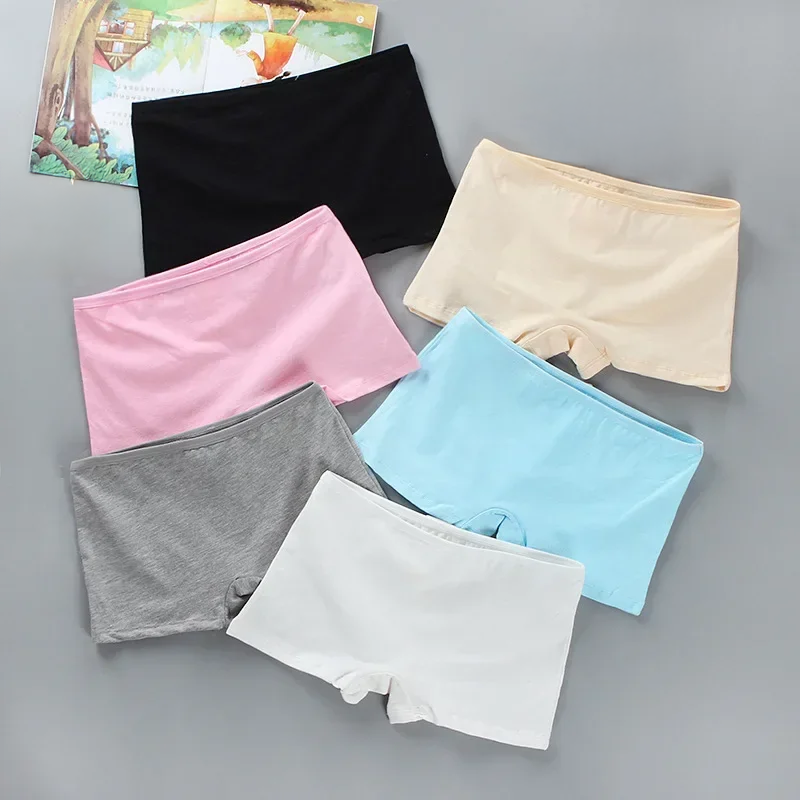 Spring Meadows 3Pcs Shorts Cotton Girls Briefs