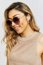 Onyx Pearl Full Rim Womens Sunglasses