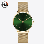 Opulent Gold Hannah Martin Quartz Stainless Steel Womens Watch