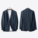 Fig Pear 100% Linen Mens Blazer