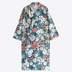 Summer Flowers Kimono Cotton Womens Robe