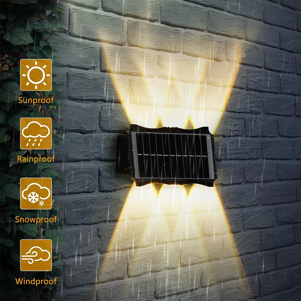 Energy Savers Outdoor Wall LED Solar Light