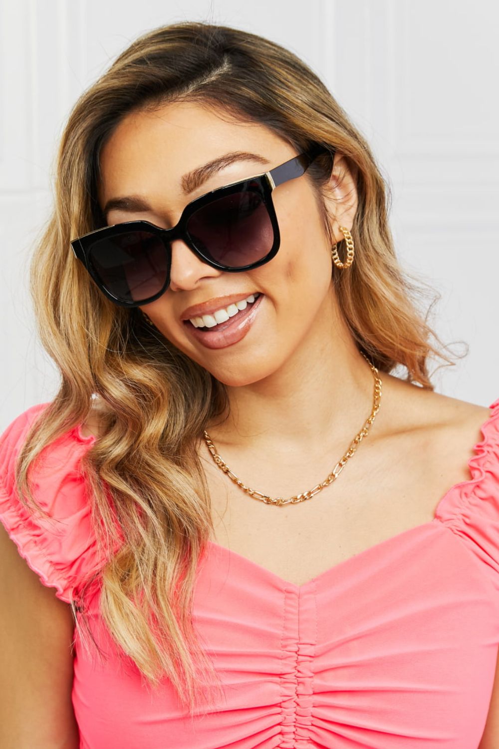 Bloom Retro Full Rim Womens Sunglasses