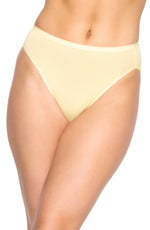 FELINA Stretch Hi Cut Organic Cotton Womens Panties